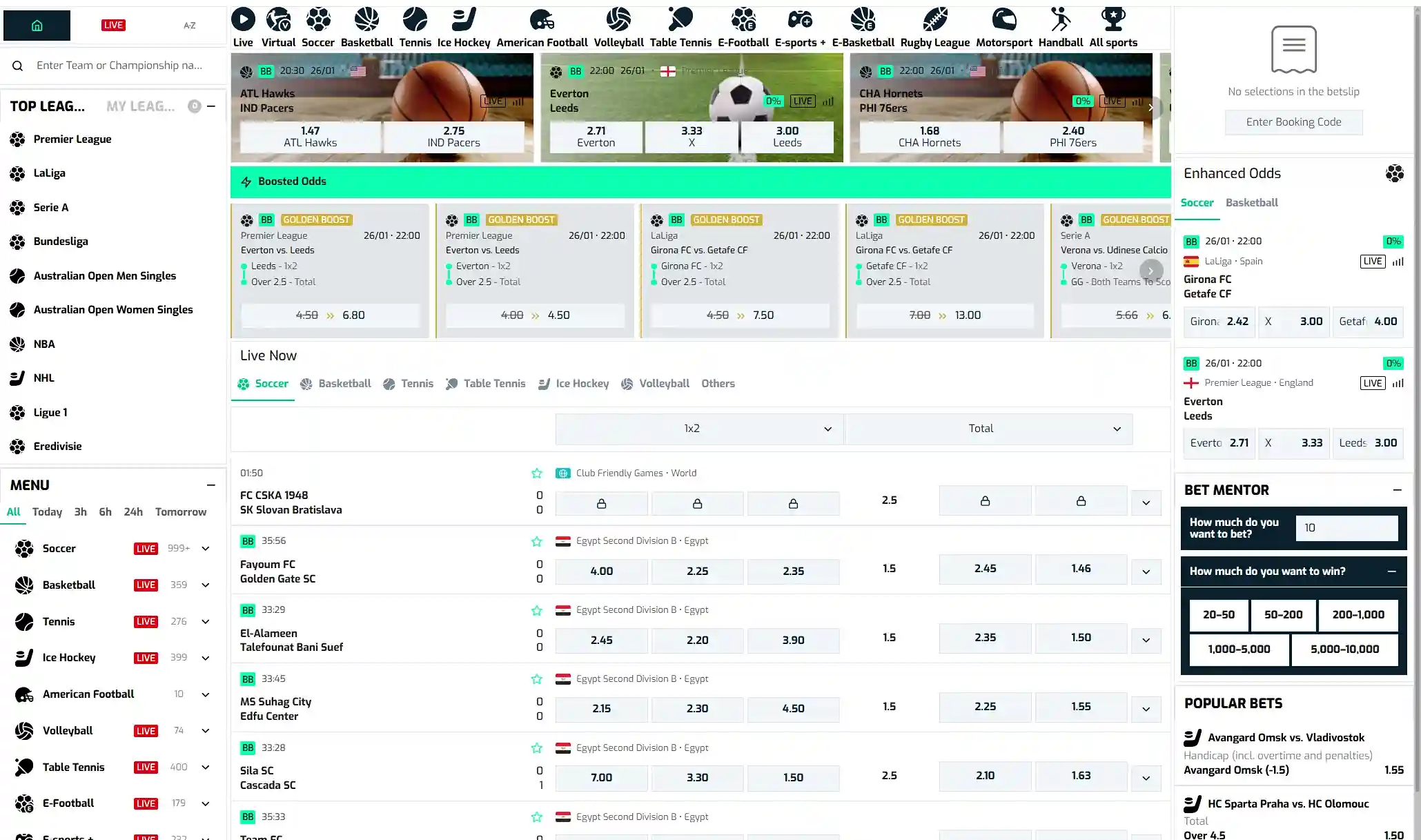 Wallacebet Casino Sportweddenschappen